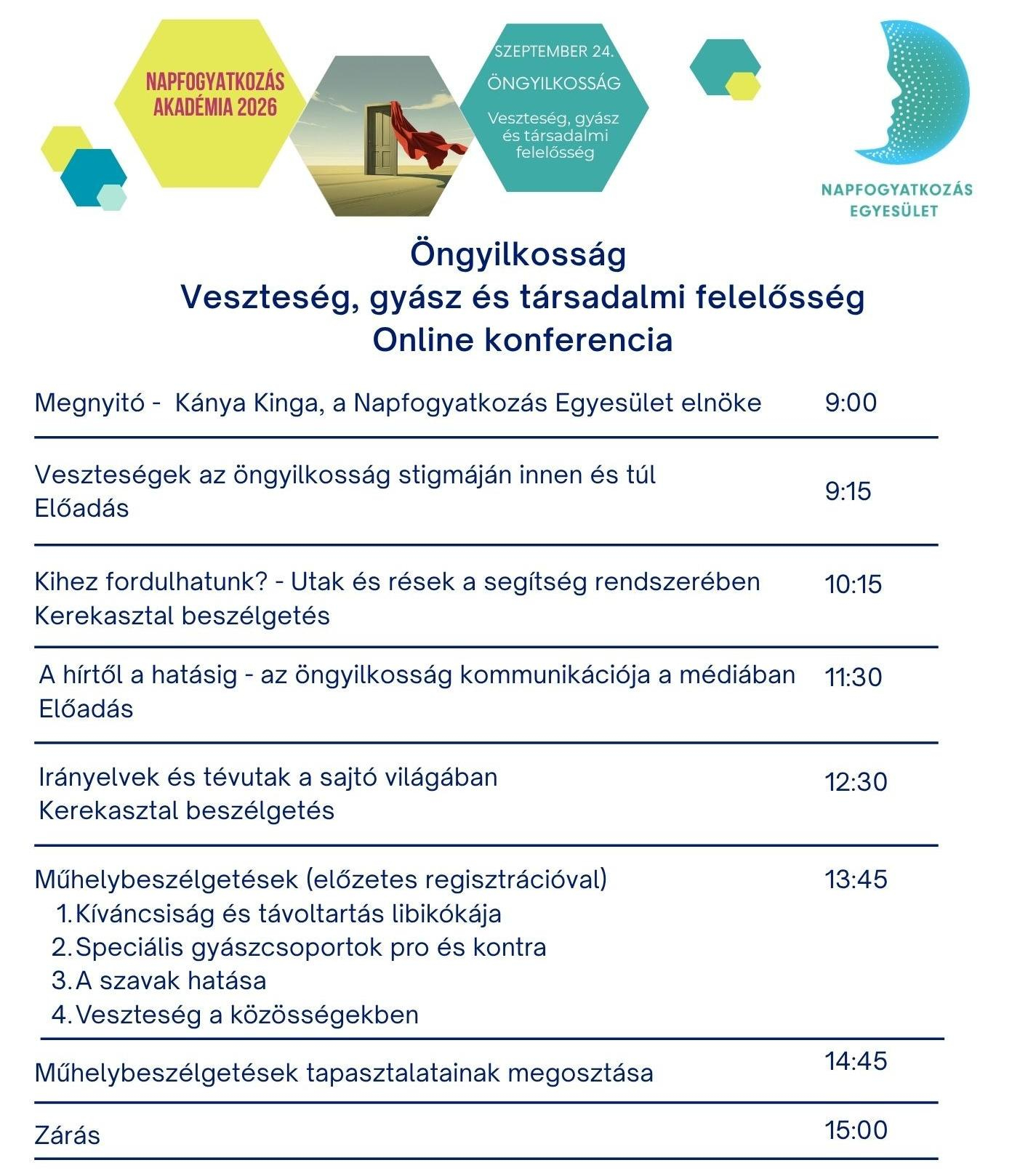 Akademia Ongyilkossag plakat