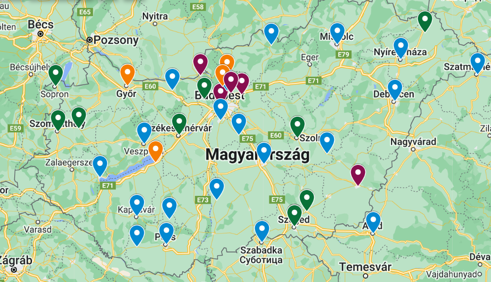 Gyászkísérő országos hálózat működtetése és bővítése